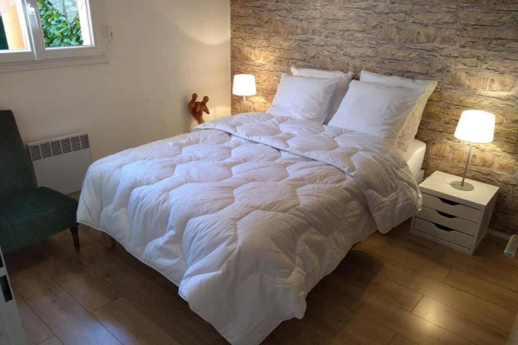 Blagnac : appartement T2 avec jardin, parking et climatisation Bagian luar foto